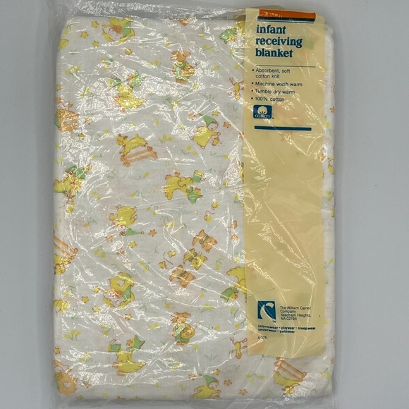 Vintage Carter’s Infant Receiving Blanket NEW - Picture 4 of 6